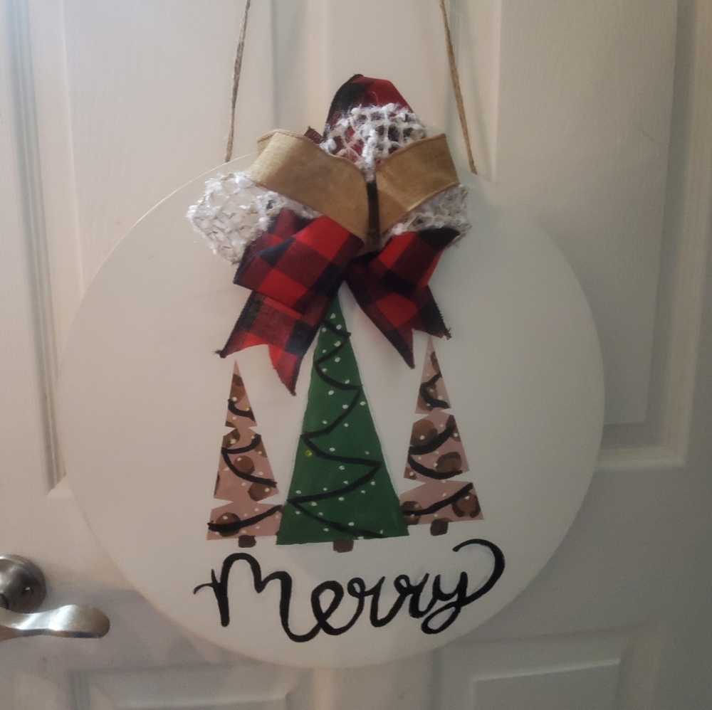 Merry Door Hanger